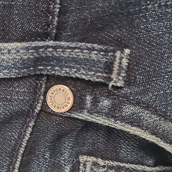 7 for all mankind The Straight Squiggle jeans Size 30 - Picture 3 of 10